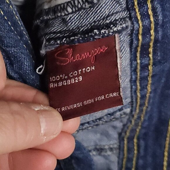 Shampoo Toddler Girls Denim Jacket With Bling Buttons 2T - Picture 6 of 6